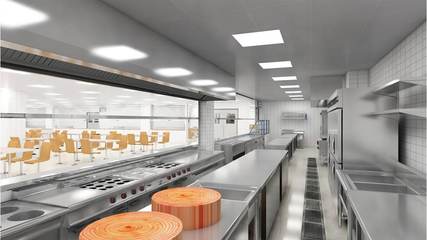 成都廚房設備廠 學校、醫院、工廠食堂廚房工程設計要素解析